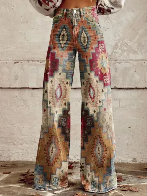 Tamarah - Boho Flare Pants for Women