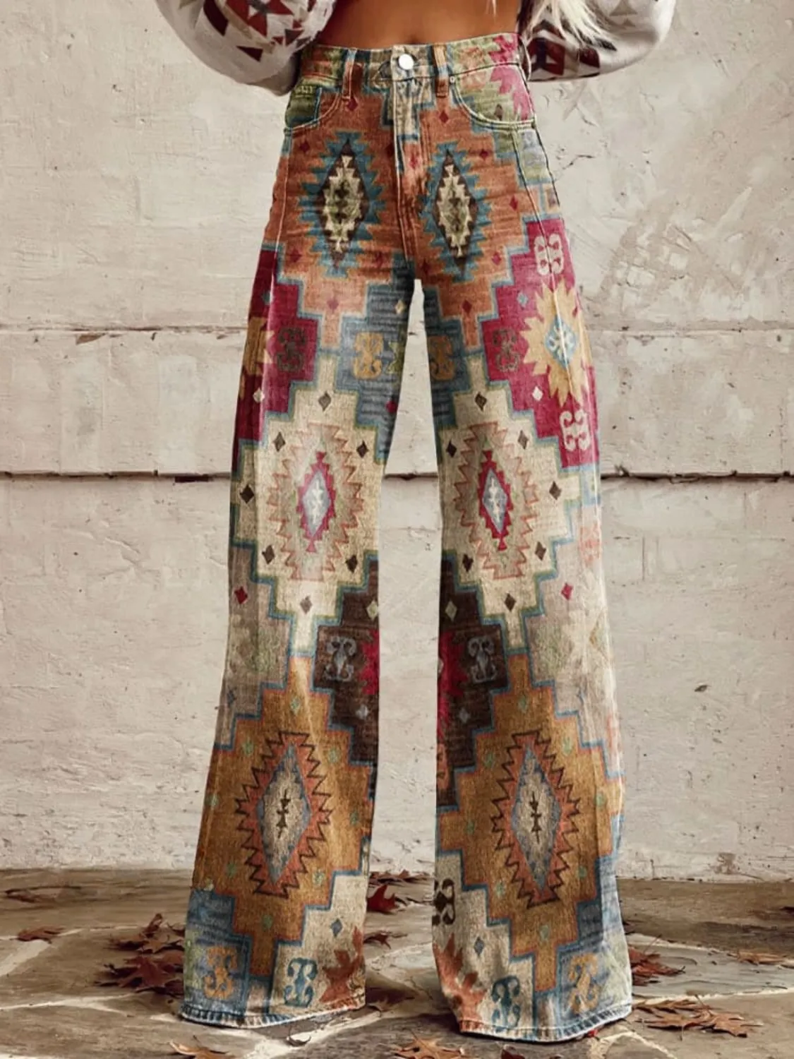 Tamarah - Boho Flare Pants for Women
