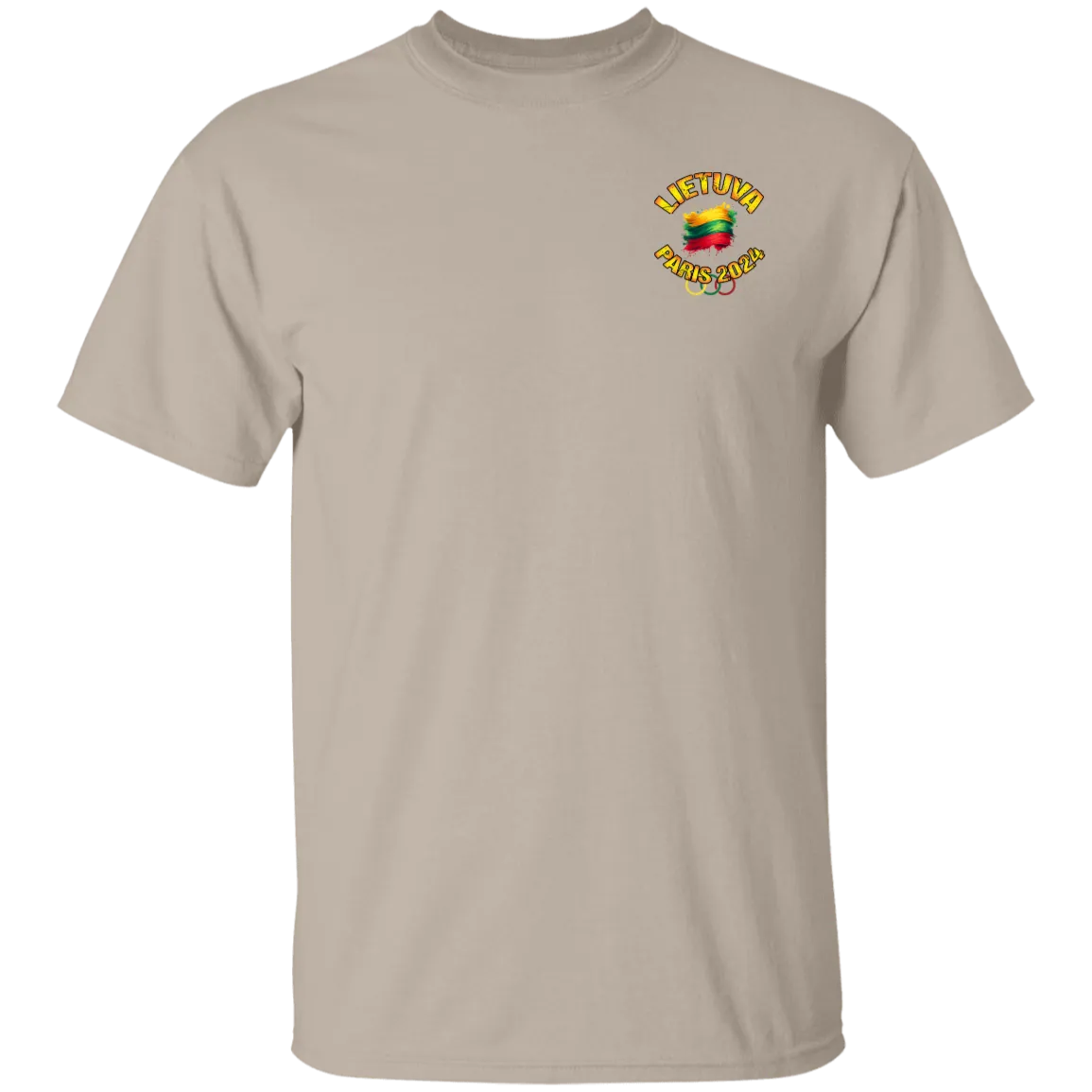 Team Lietuva 2024 Olympics  - Men's Classic Short Sleeve T-Shirt