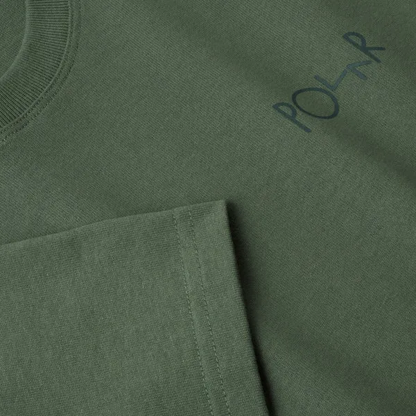 Tee Stroke Logo Jade Green Dark Green