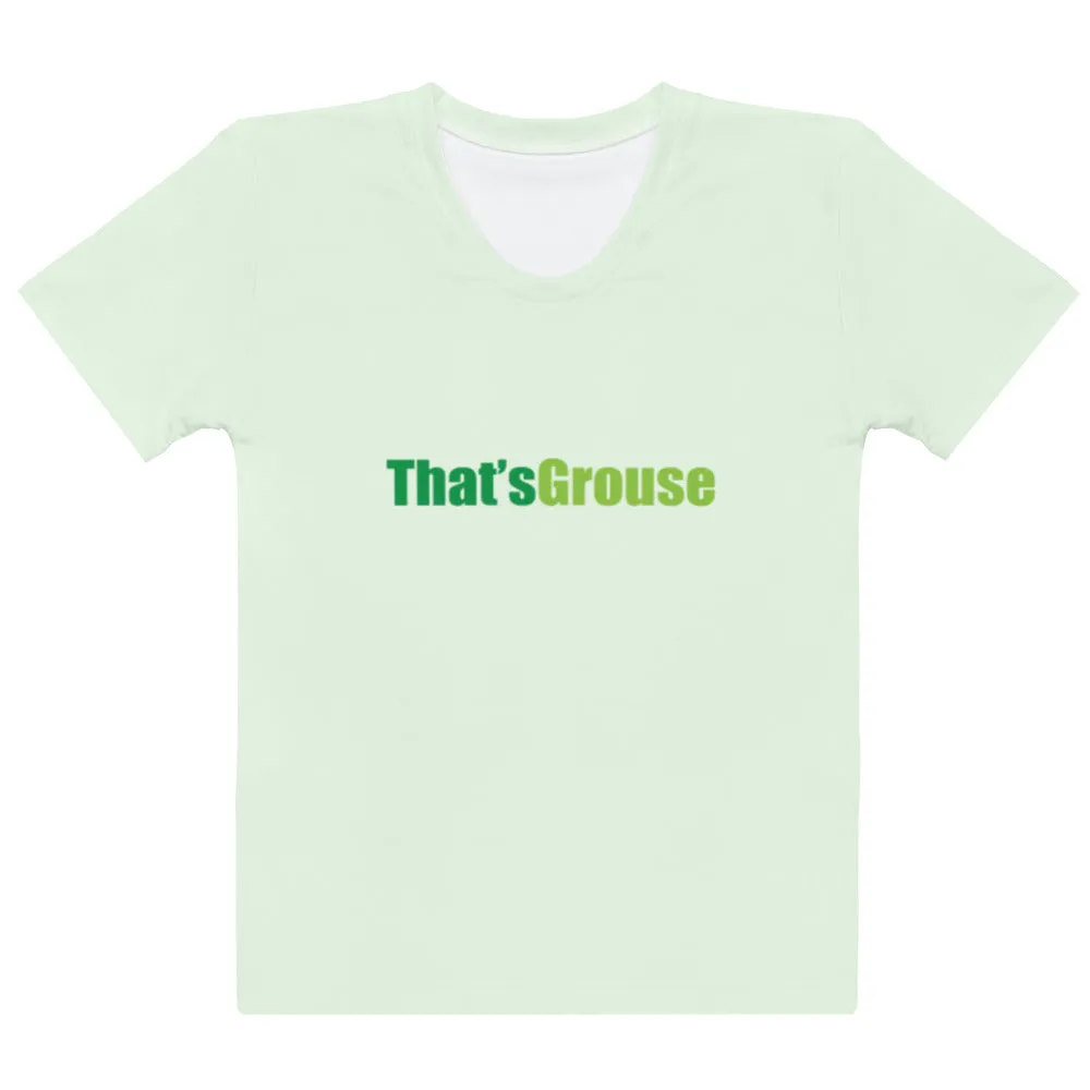 That's Grouse - Sustainably Made Women's Short Sleeve Tee