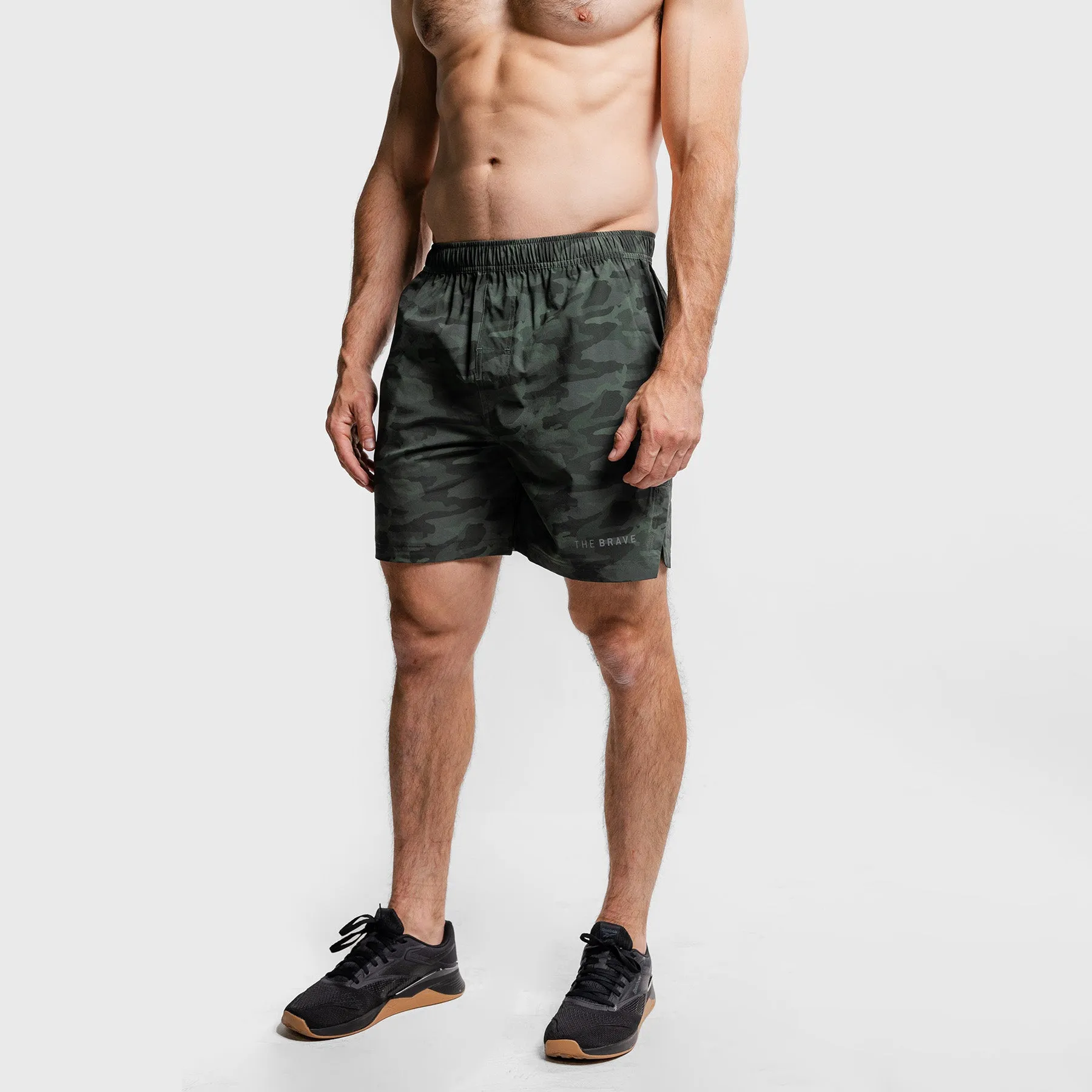 THE BRAVE - CRUISER SHORT 3.0 - GREEN CAMO