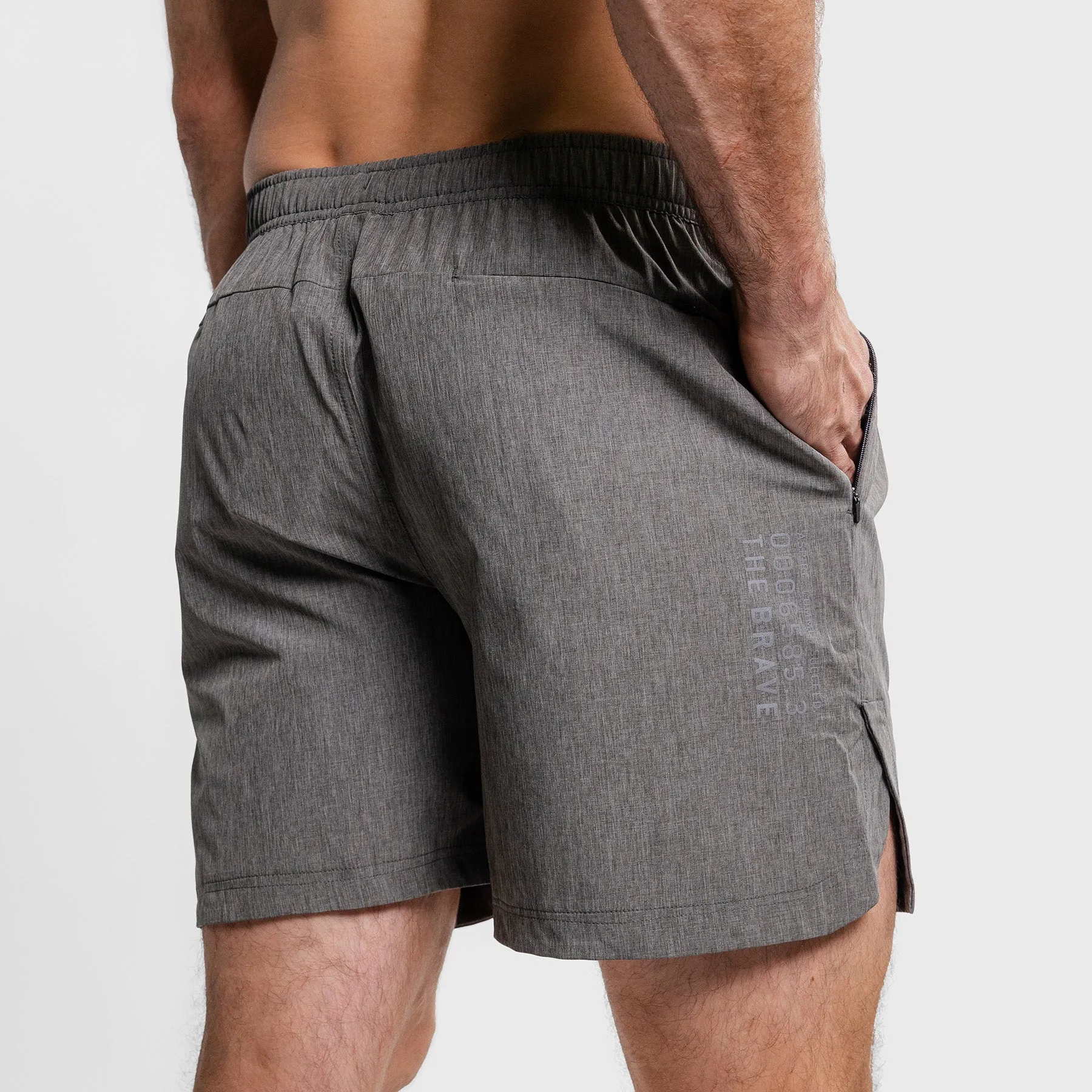 THE BRAVE - CRUISER SHORT 3.0 - HEATHER GREY