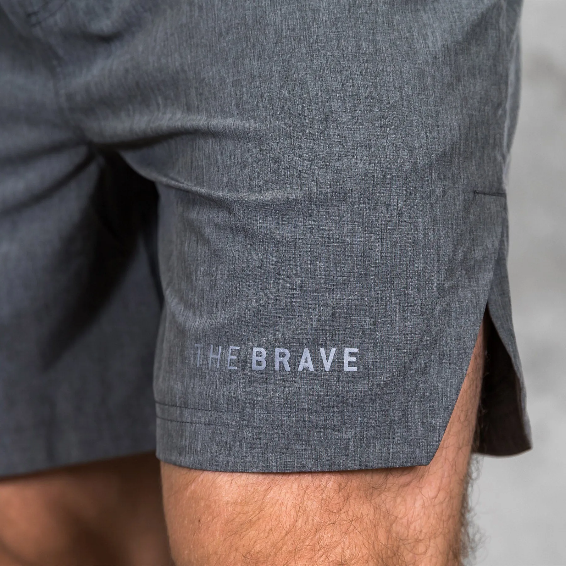 THE BRAVE - CRUISER SHORT 3.0 - HEATHER GREY