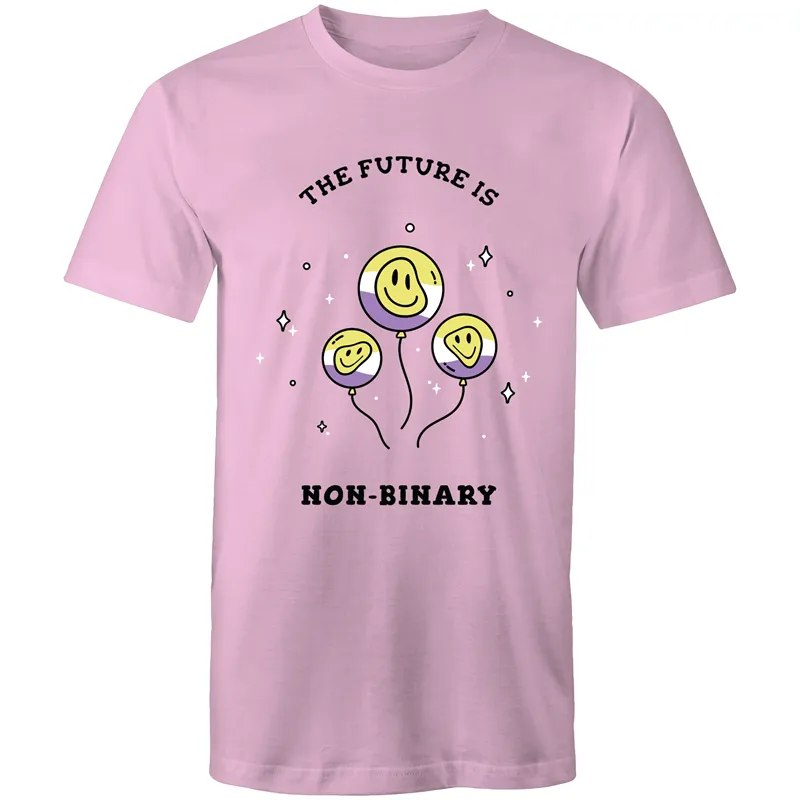 The Future is Non Binary Balloons T-Shirt Unisex (NB005)