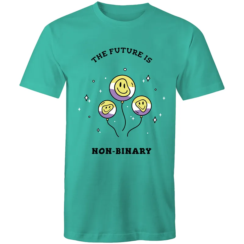 The Future is Non Binary Balloons T-Shirt Unisex (NB005)