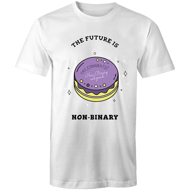 The Future is Non Binary Cake T-Shirt Unisex (NB006)