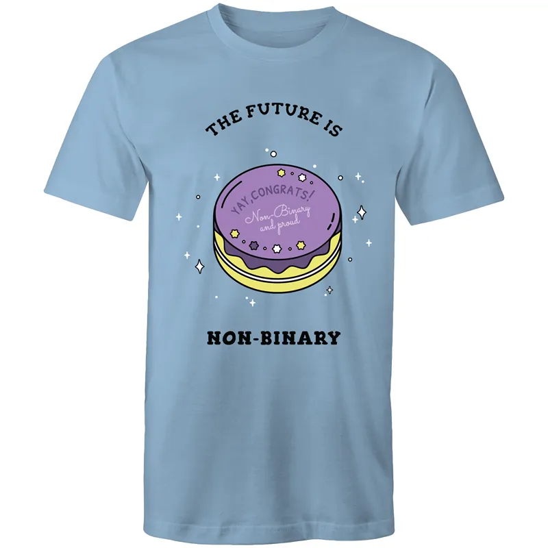 The Future is Non Binary Cake T-Shirt Unisex (NB006)