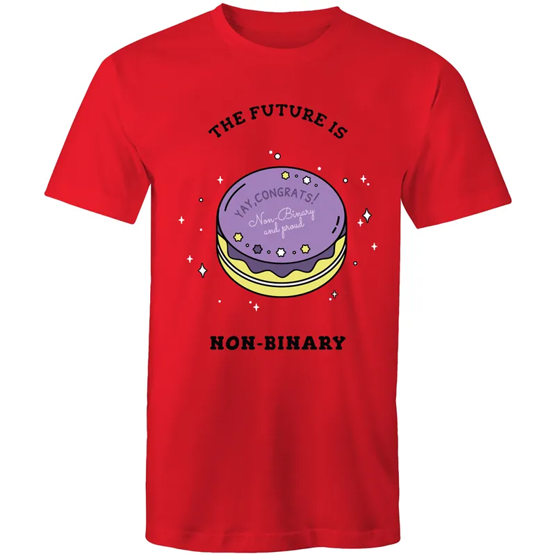 The Future is Non Binary Cake T-Shirt Unisex (NB006)