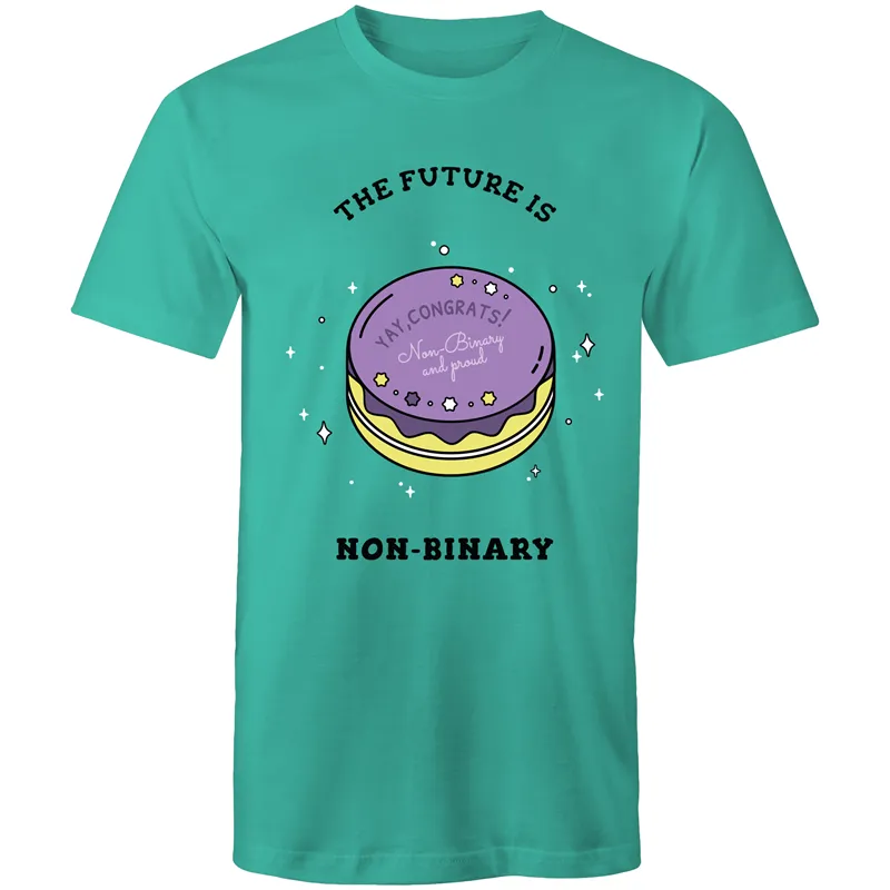 The Future is Non Binary Cake T-Shirt Unisex (NB006)