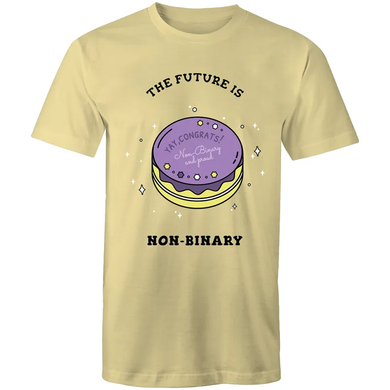 The Future is Non Binary Cake T-Shirt Unisex (NB006)