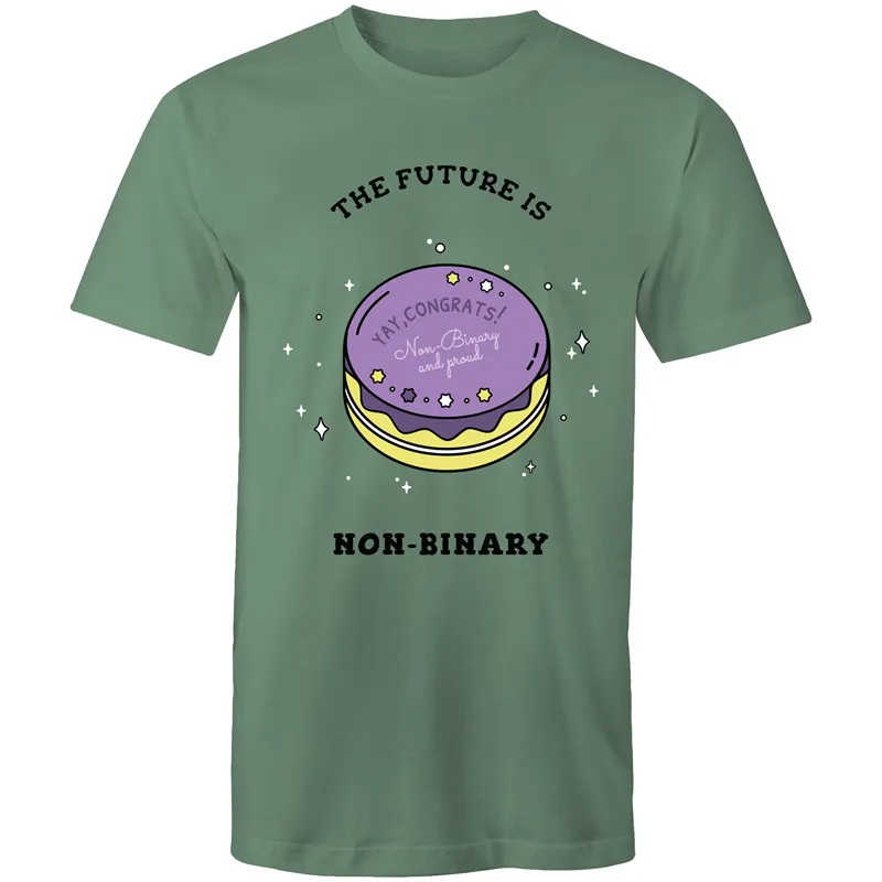 The Future is Non Binary Cake T-Shirt Unisex (NB006)