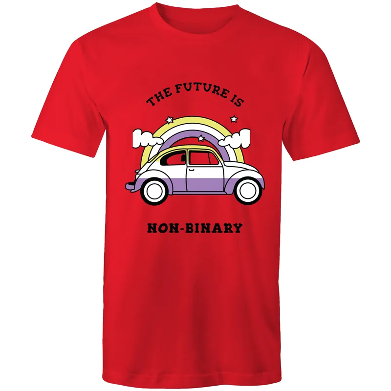 The Future is Non Binary Car T-Shirt Unisex (NB007)