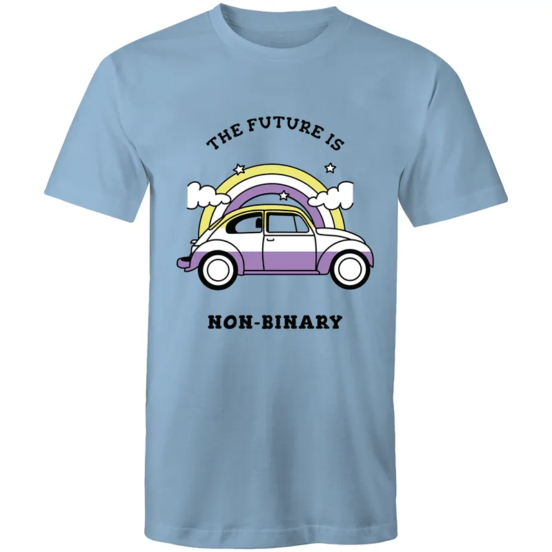 The Future is Non Binary Car T-Shirt Unisex (NB007)