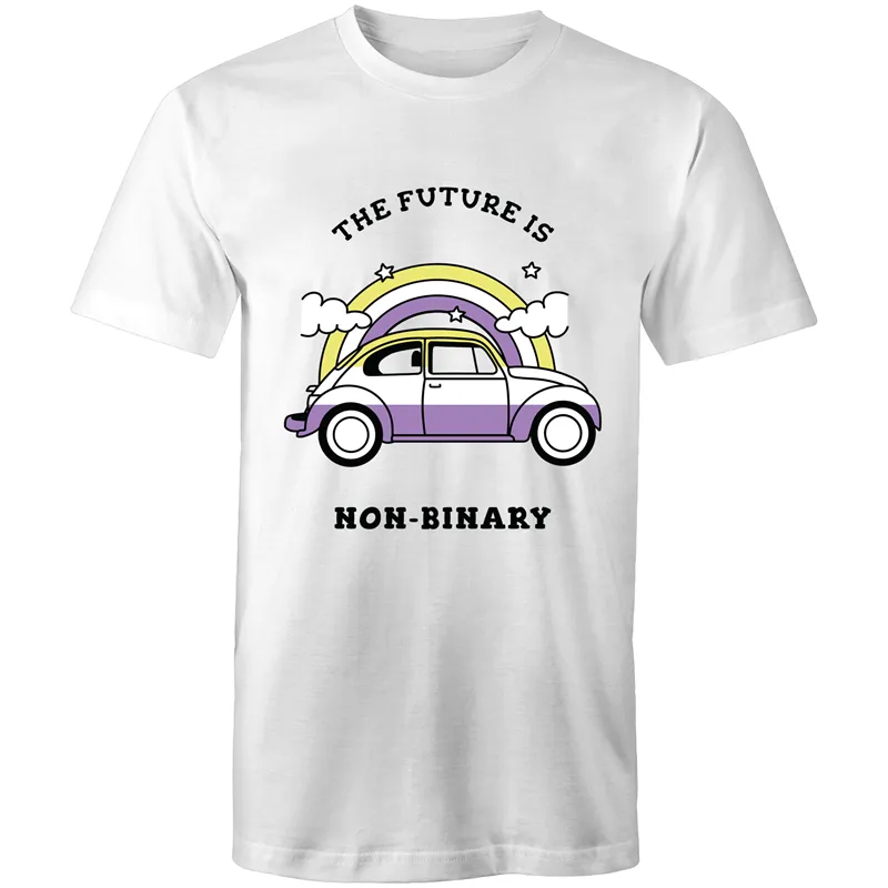 The Future is Non Binary Car T-Shirt Unisex (NB007)