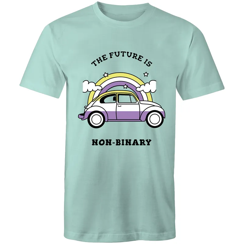 The Future is Non Binary Car T-Shirt Unisex (NB007)