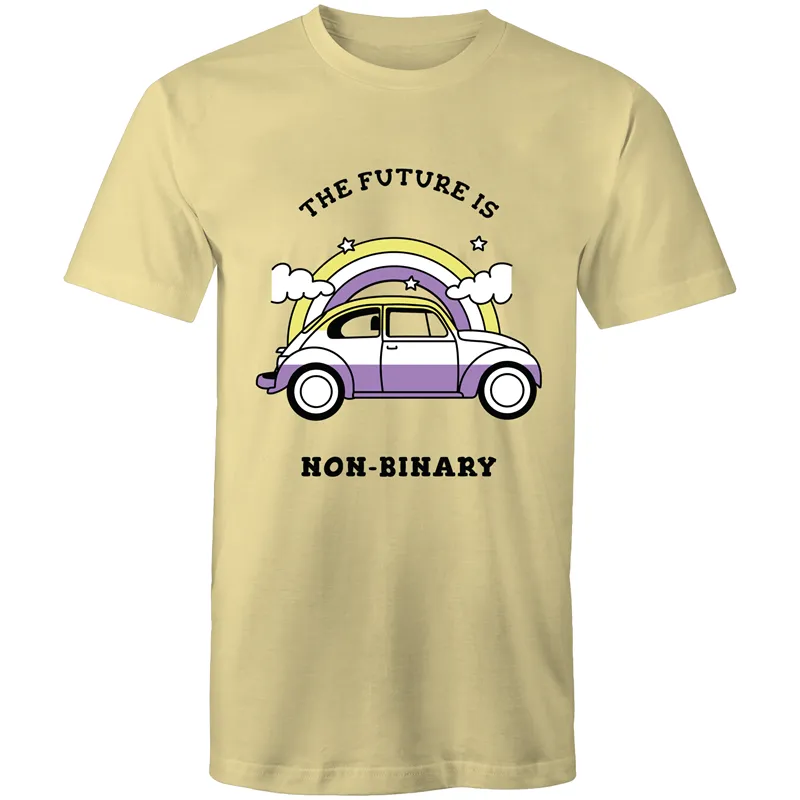 The Future is Non Binary Car T-Shirt Unisex (NB007)