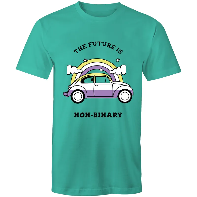 The Future is Non Binary Car T-Shirt Unisex (NB007)