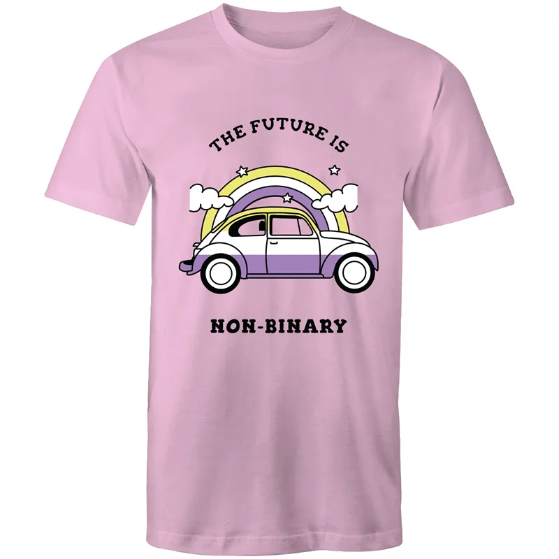 The Future is Non Binary Car T-Shirt Unisex (NB007)