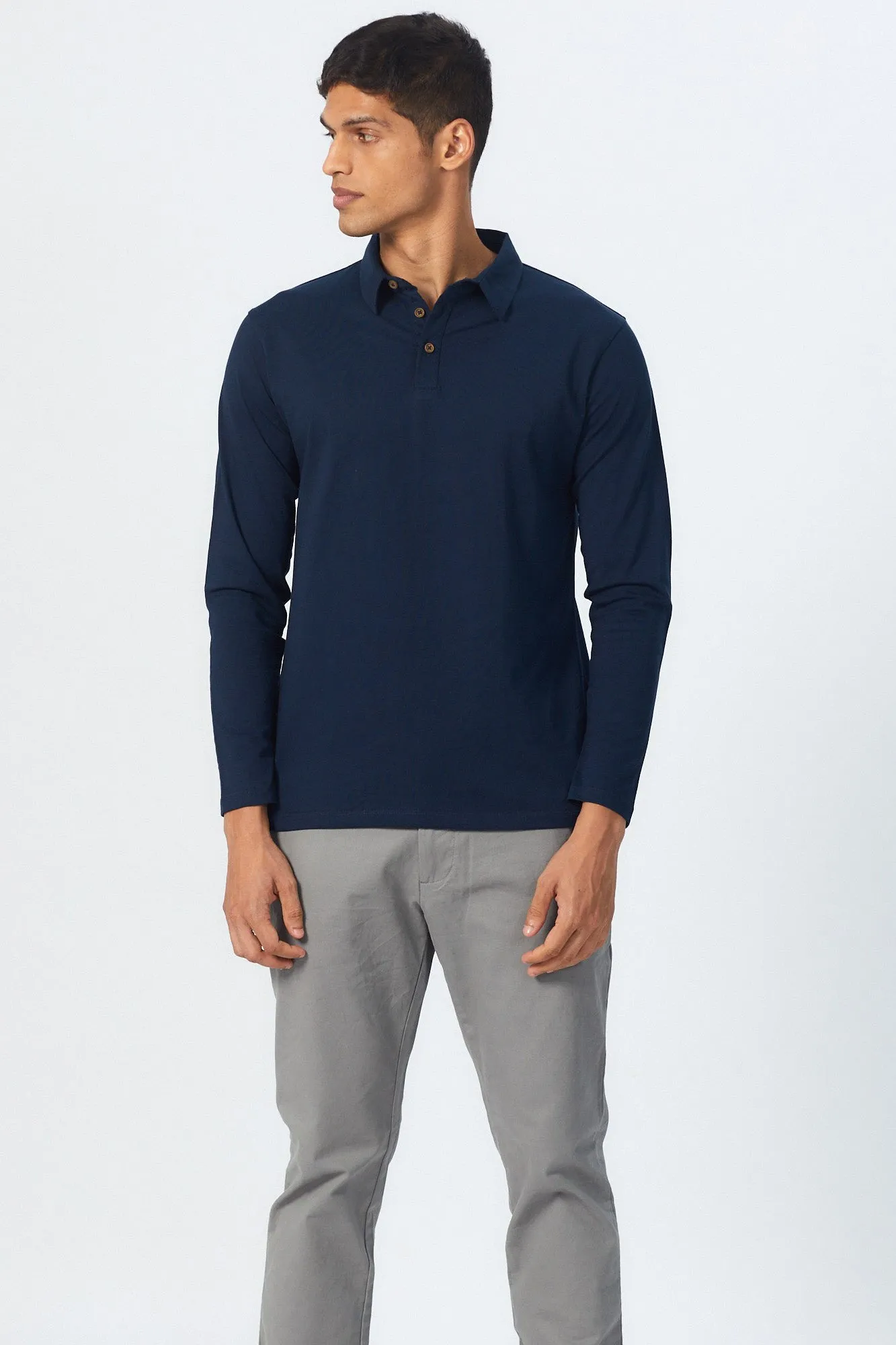 The Pima Polo | Long Sleeve