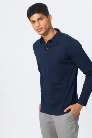 The Pima Polo | Long Sleeve