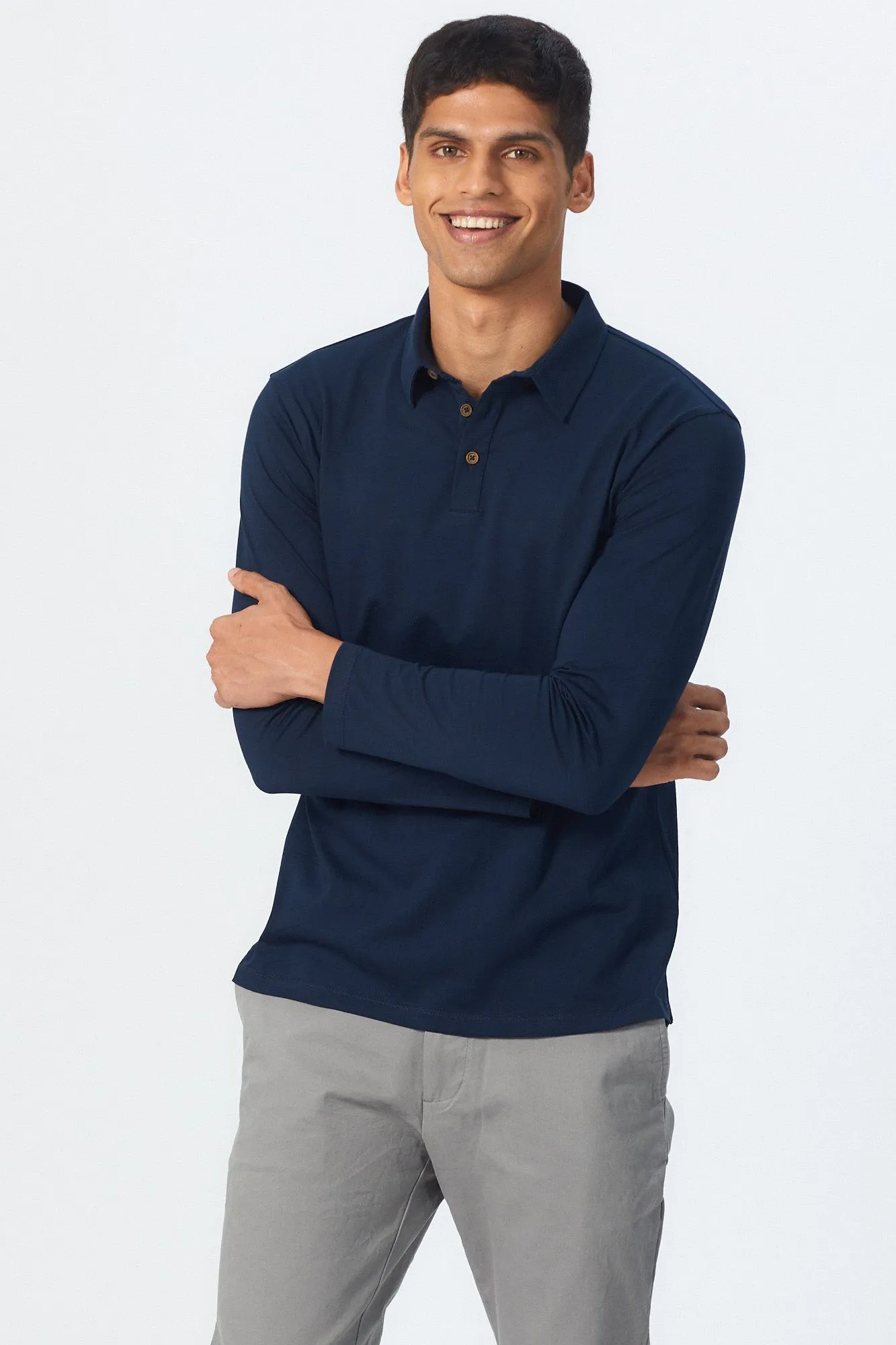 The Pima Polo | Long Sleeve
