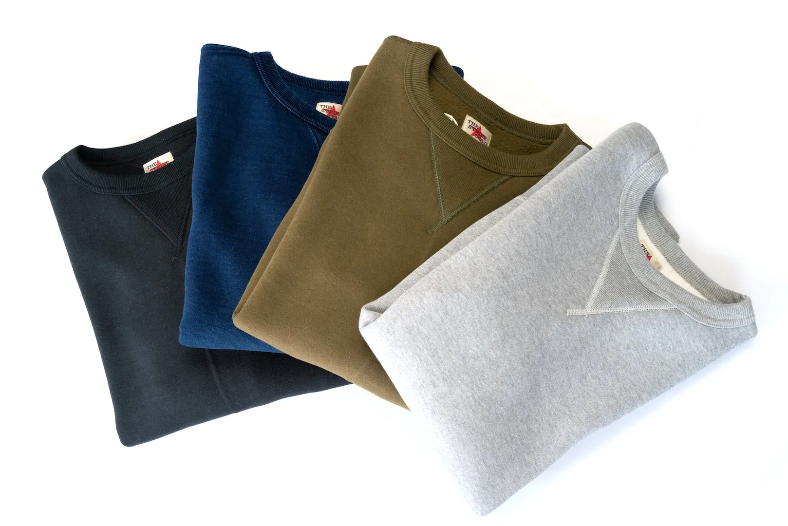 The Strike Gold X CORLECTION 12oz Loopwheeled Sweatshirt (Indigo)