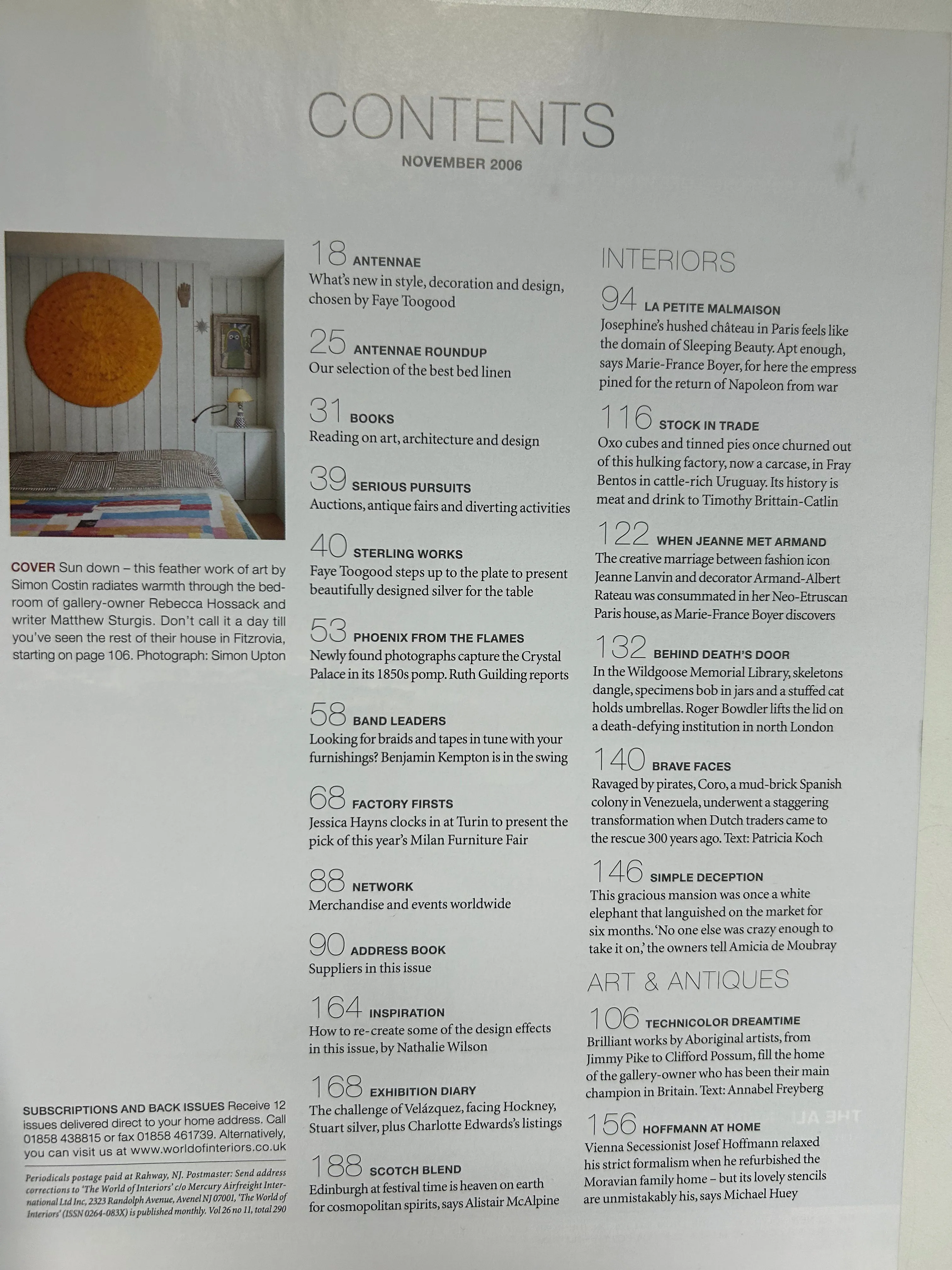 The World of Interiors - November 2006