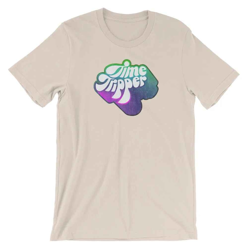 Time Tripper Psychedelic Tie-Dye Style Hippie Short-Sleeve Unisex T-Shirt