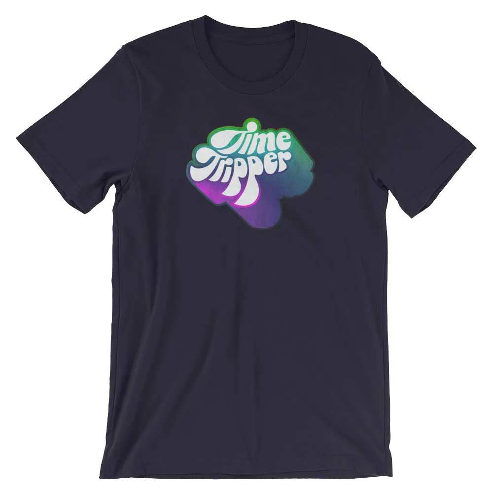 Time Tripper Psychedelic Tie-Dye Style Hippie Short-Sleeve Unisex T-Shirt