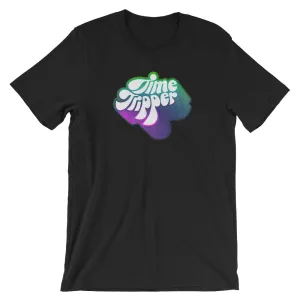 Time Tripper Psychedelic Tie-Dye Style Hippie Short-Sleeve Unisex T-Shirt
