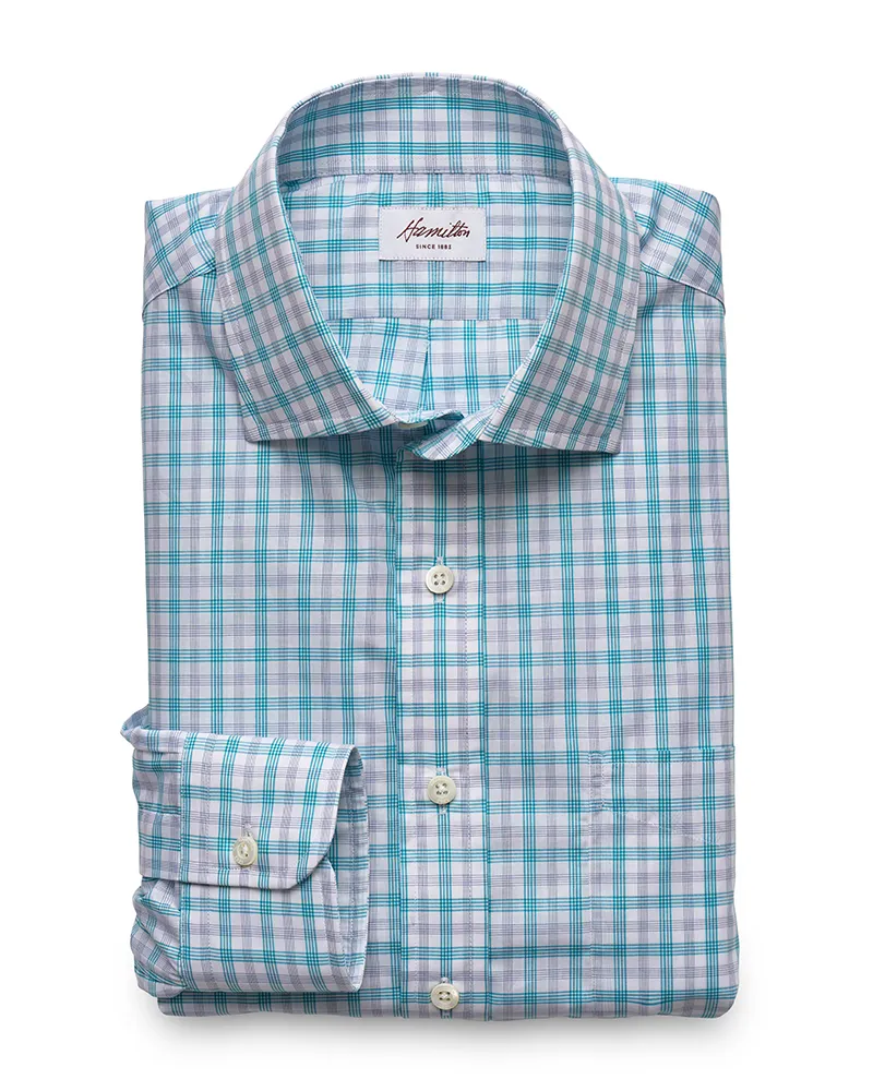 Tipton Check (Teal/Navy)