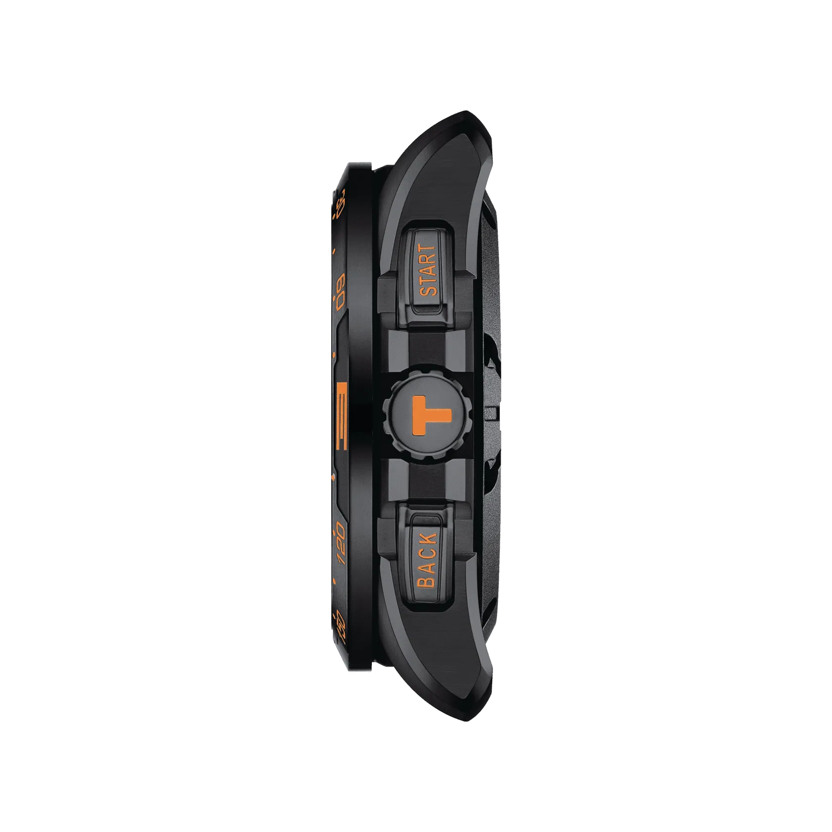 Tissot T-Touch Connect Solar - Black PVD Orange Indices / Rubber
