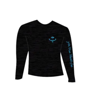 TKS Men’s Loosefit Sunshirt Heather Charcoal
