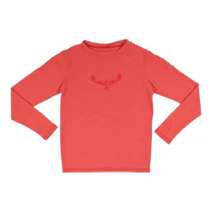 TKS MIAMI KIDS SUNSHIRT LOOSE FIT  RED UPF 50