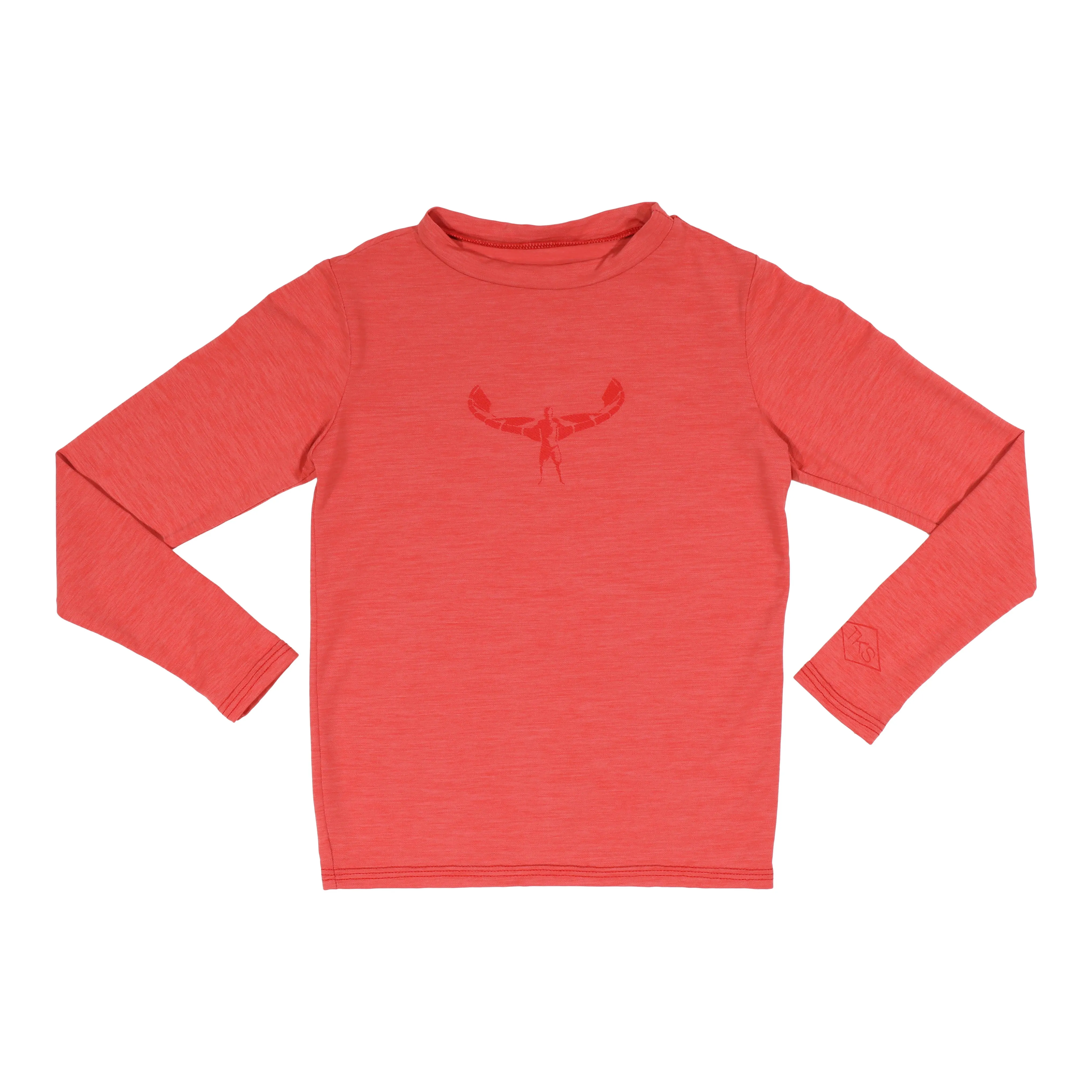 TKS MIAMI KIDS SUNSHIRT LOOSE FIT  RED UPF 50