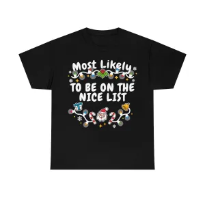 TO BE ON THE NICE LIST