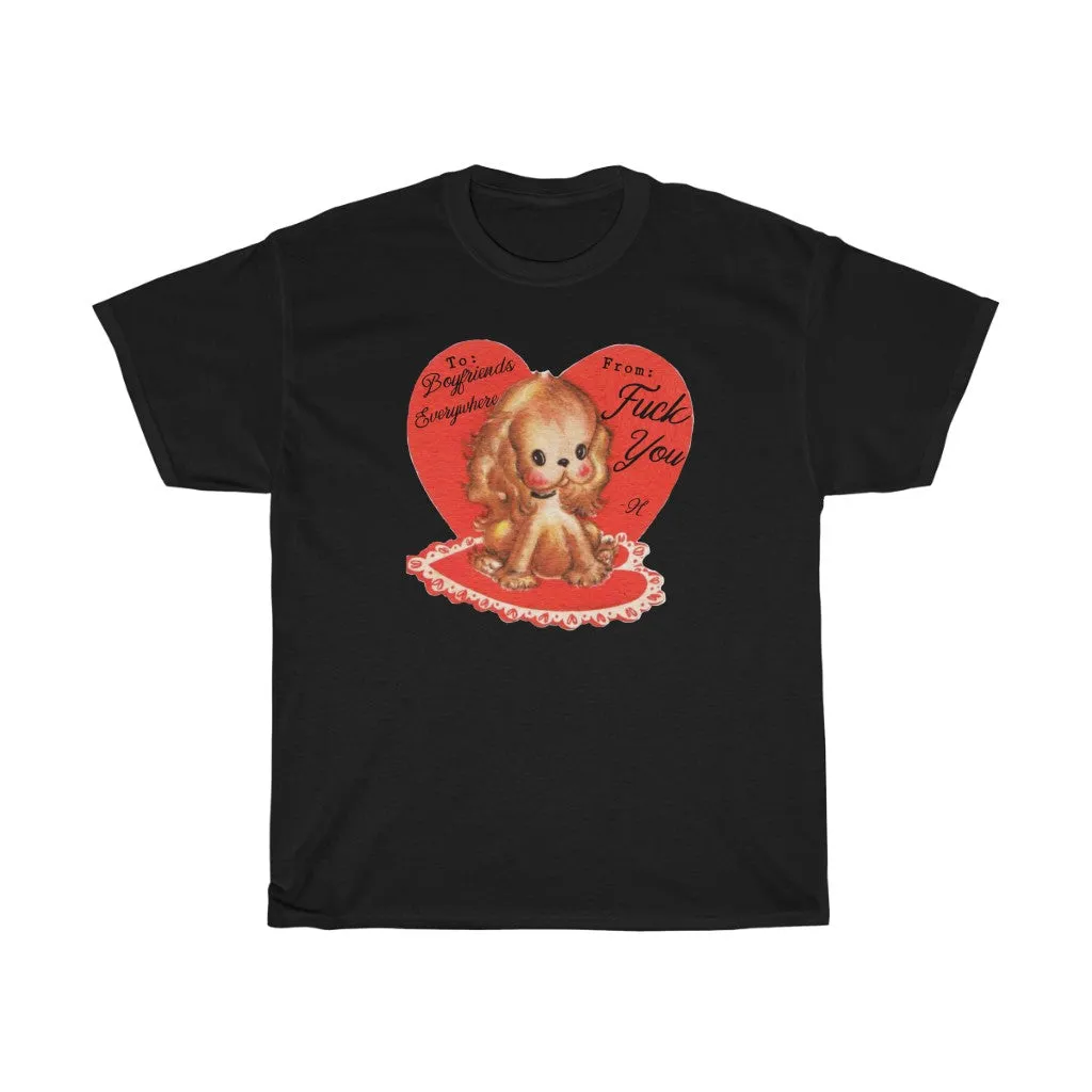 To Boyfriend’s Everywhere tee shirt