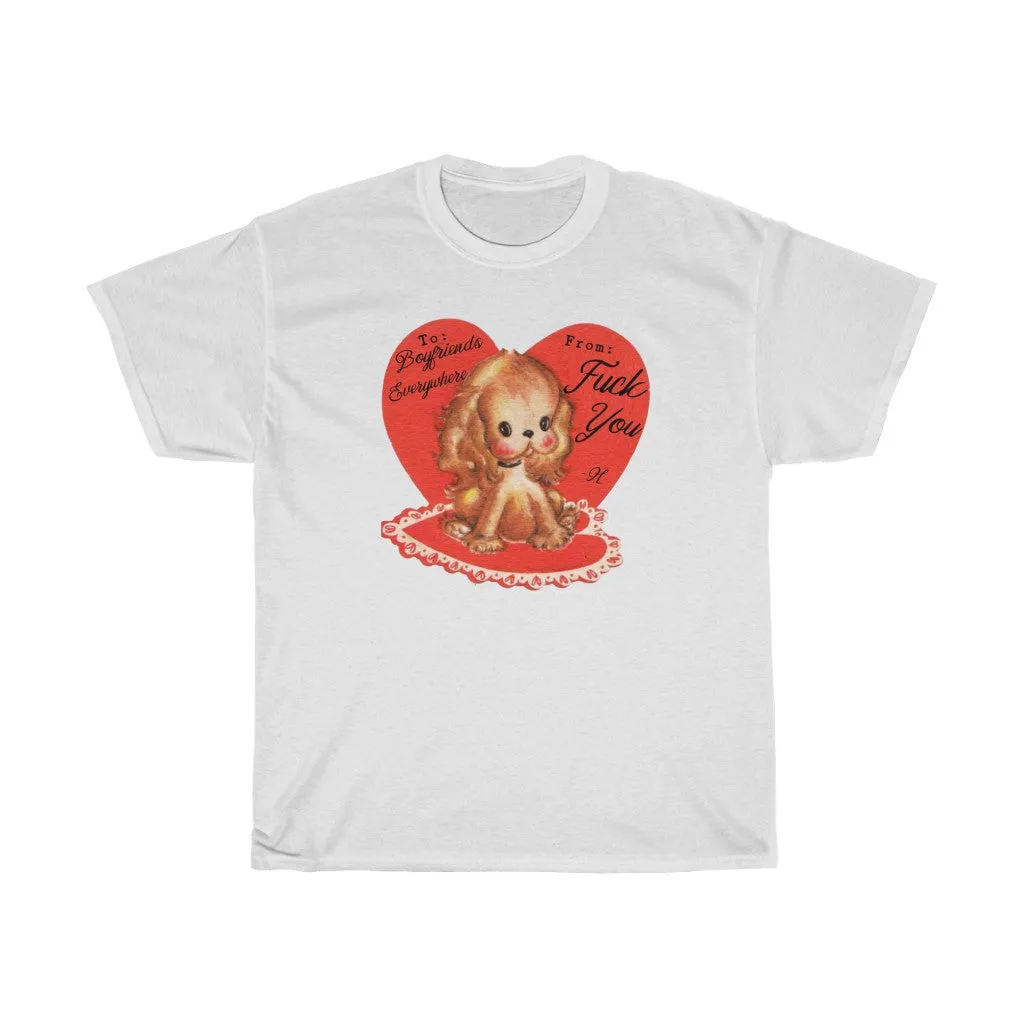 To Boyfriend’s Everywhere tee shirt