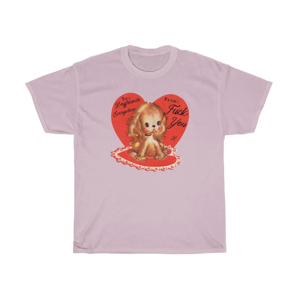 To Boyfriend’s Everywhere tee shirt