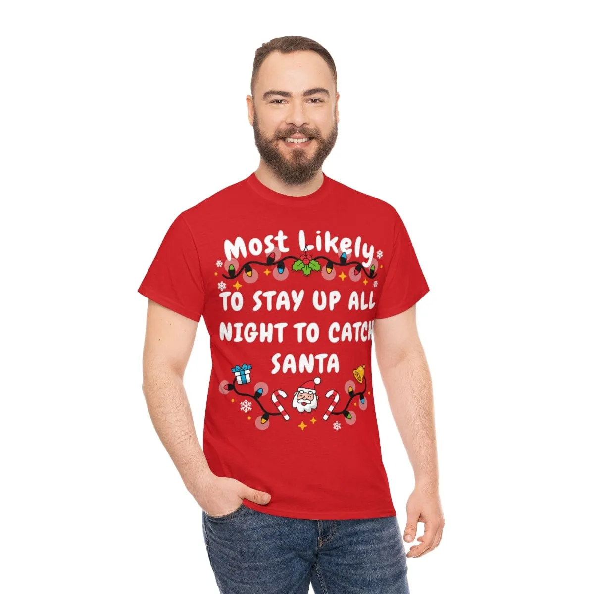 TO STAY UP ALL NIGHT TO CATCH SANTA