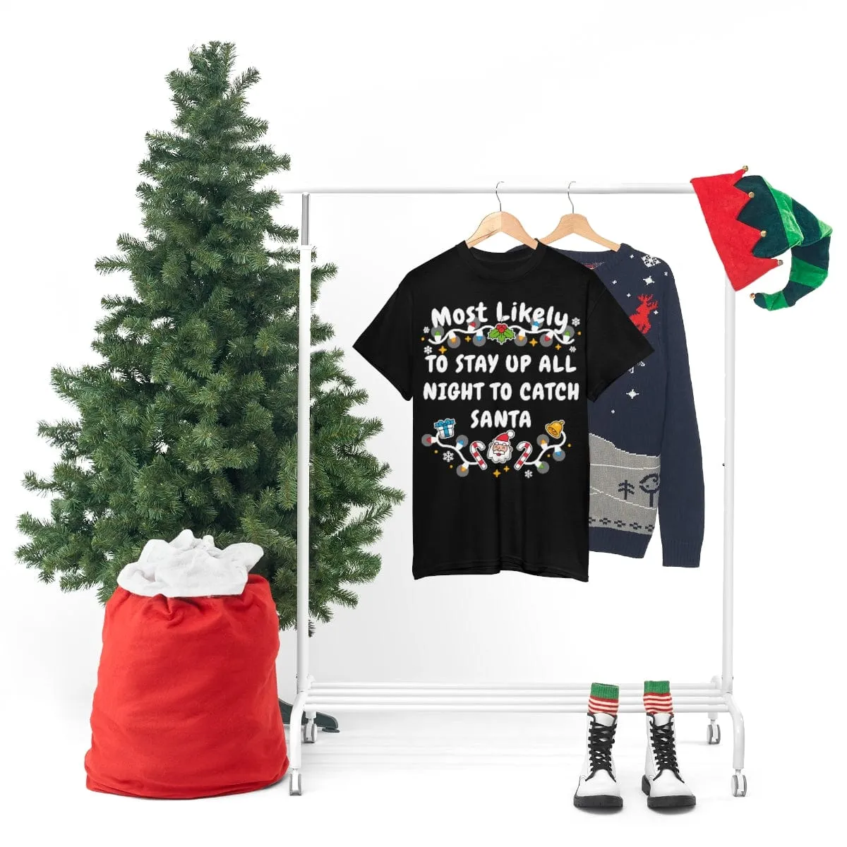 TO STAY UP ALL NIGHT TO CATCH SANTA