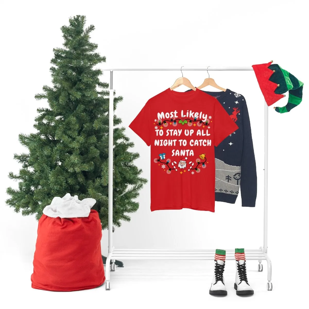 TO STAY UP ALL NIGHT TO CATCH SANTA