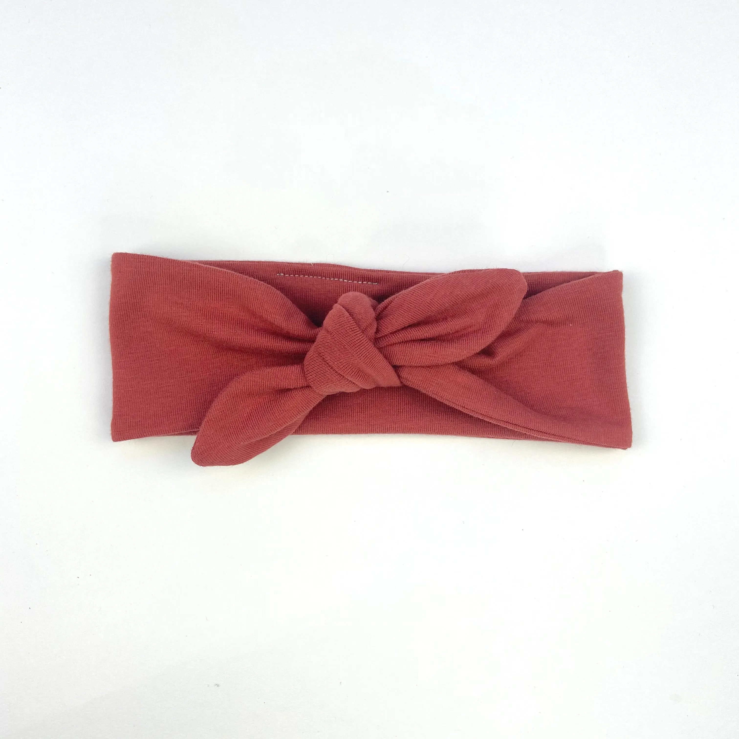 TOMATO KNOTTED HEAD WRAP