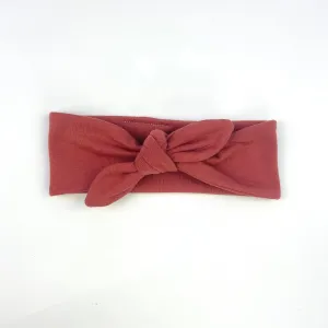 TOMATO KNOTTED HEAD WRAP
