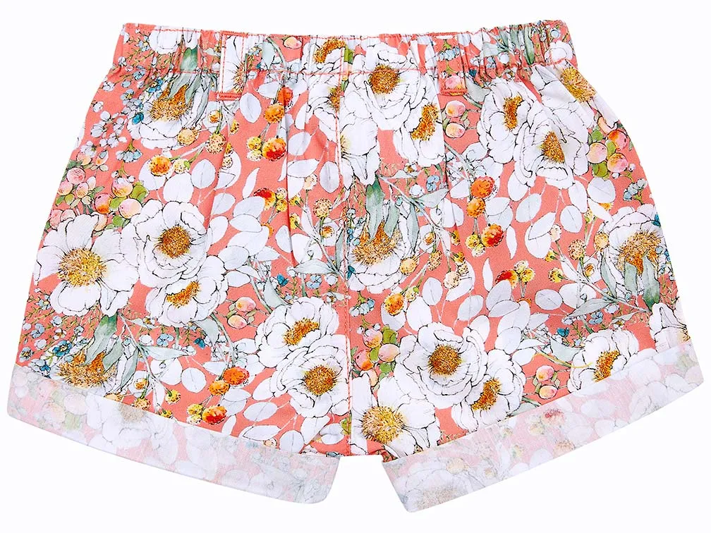 TOSHI BABY SHORTS CLAIRE TEA ROSE