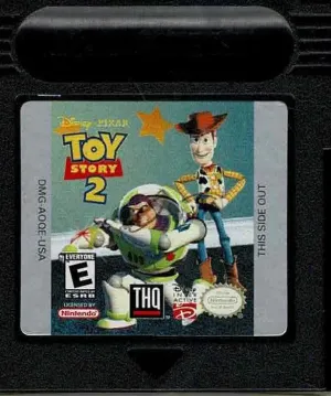 Toy Story 2 (tegnet på label)
