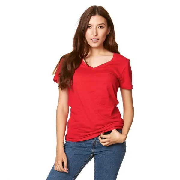Tru-Fit Women’s V-Neck T-Shirts - Soft Style & Modern Fit