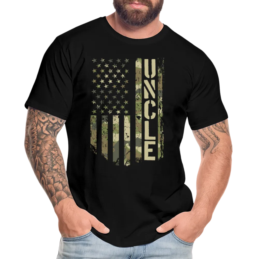 Uncle Camo Flag Men’s Premium Organic T-Shirt