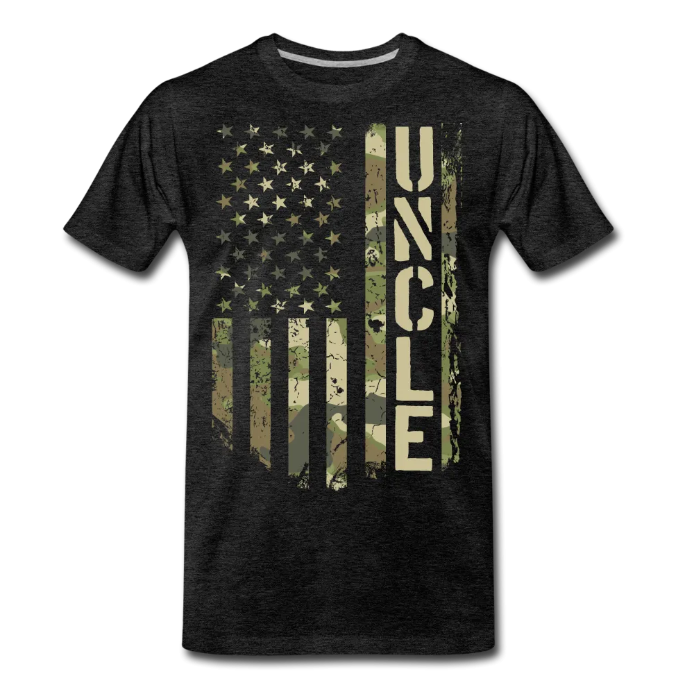 Uncle Camo Flag Men’s Premium Organic T-Shirt
